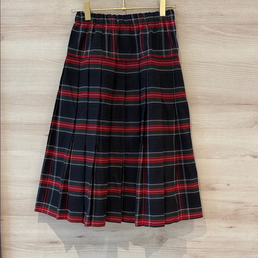 Ash A-Line Plaid Skirt in Red and Black size 12